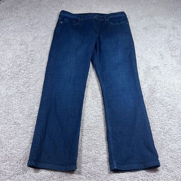 Buffalo Jeans David Bitton Jackson-X Straight Stretch Dark Wash Size 36x30 - Picture 1 of 6